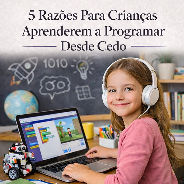 5 razões para crianças a aprenderem a programar desde cedo