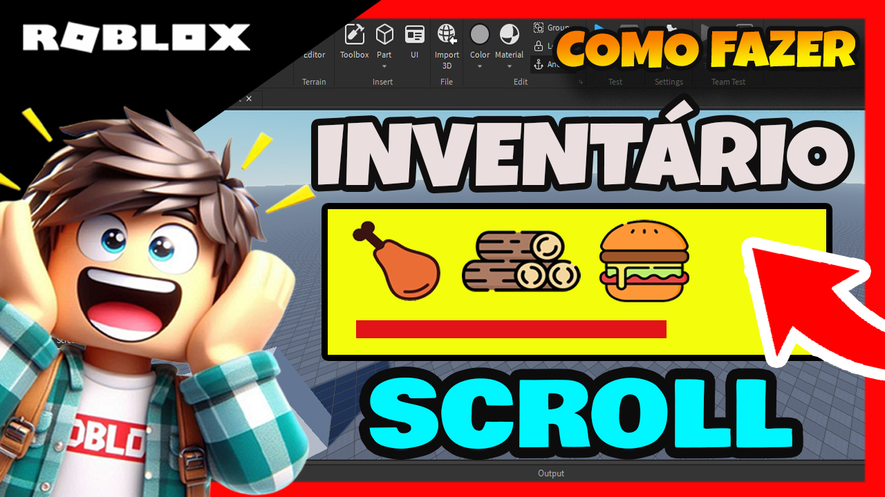 como fazer um menu scrooling