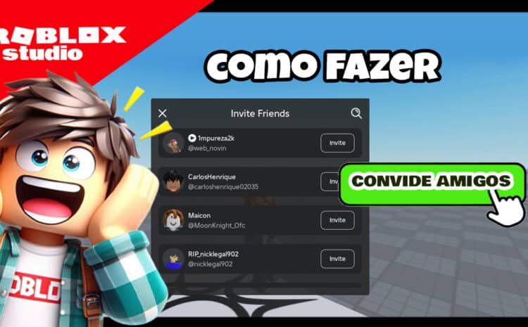  Como criar um botão para convidar amigos no Roblox