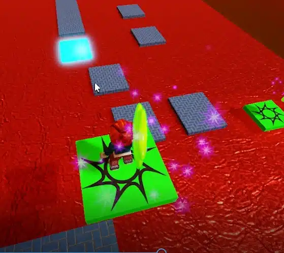 Projeto Mar de Lava criado no Roblox Studio