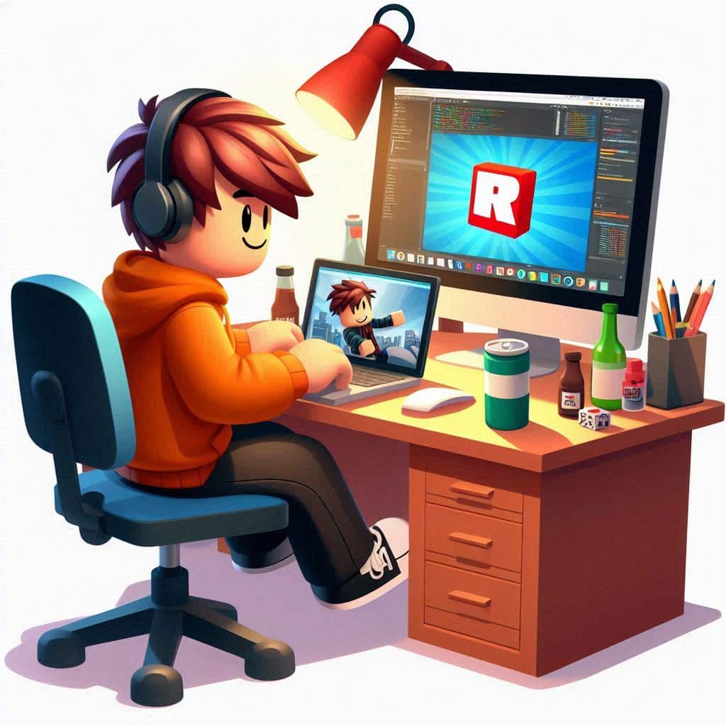 Aula de Roblox Studio Para Crianças e Adolescentes
