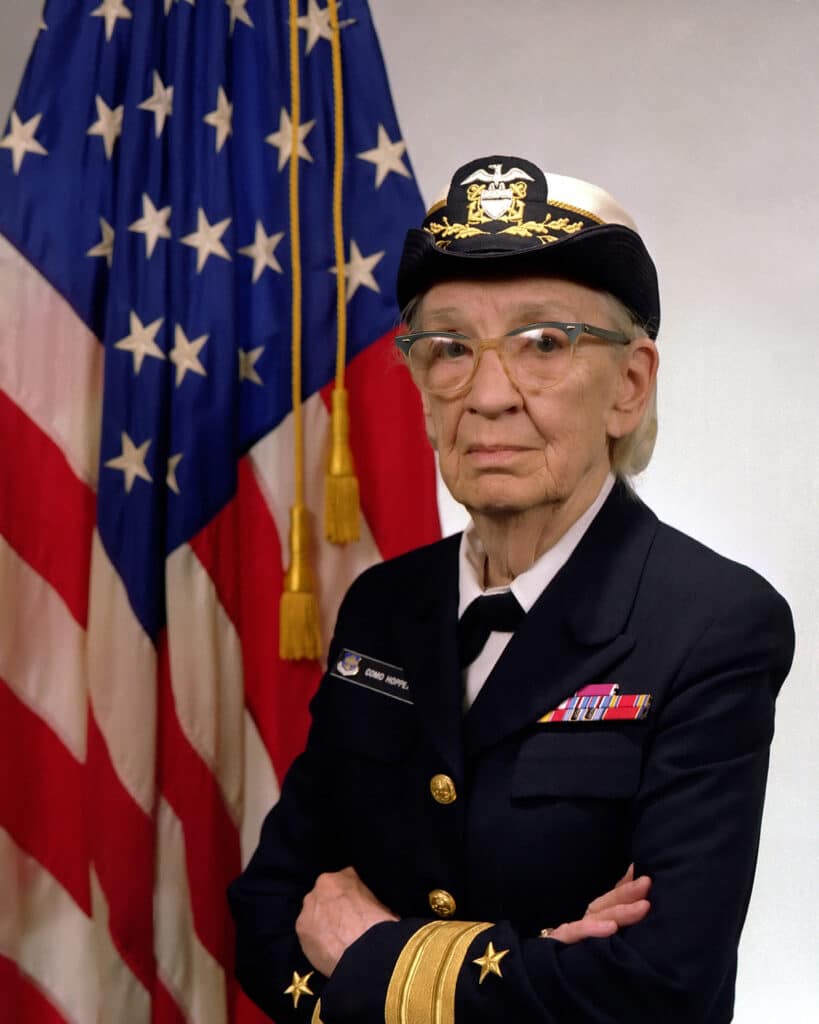 Commodore Grace M. Hopper, USN (covered)