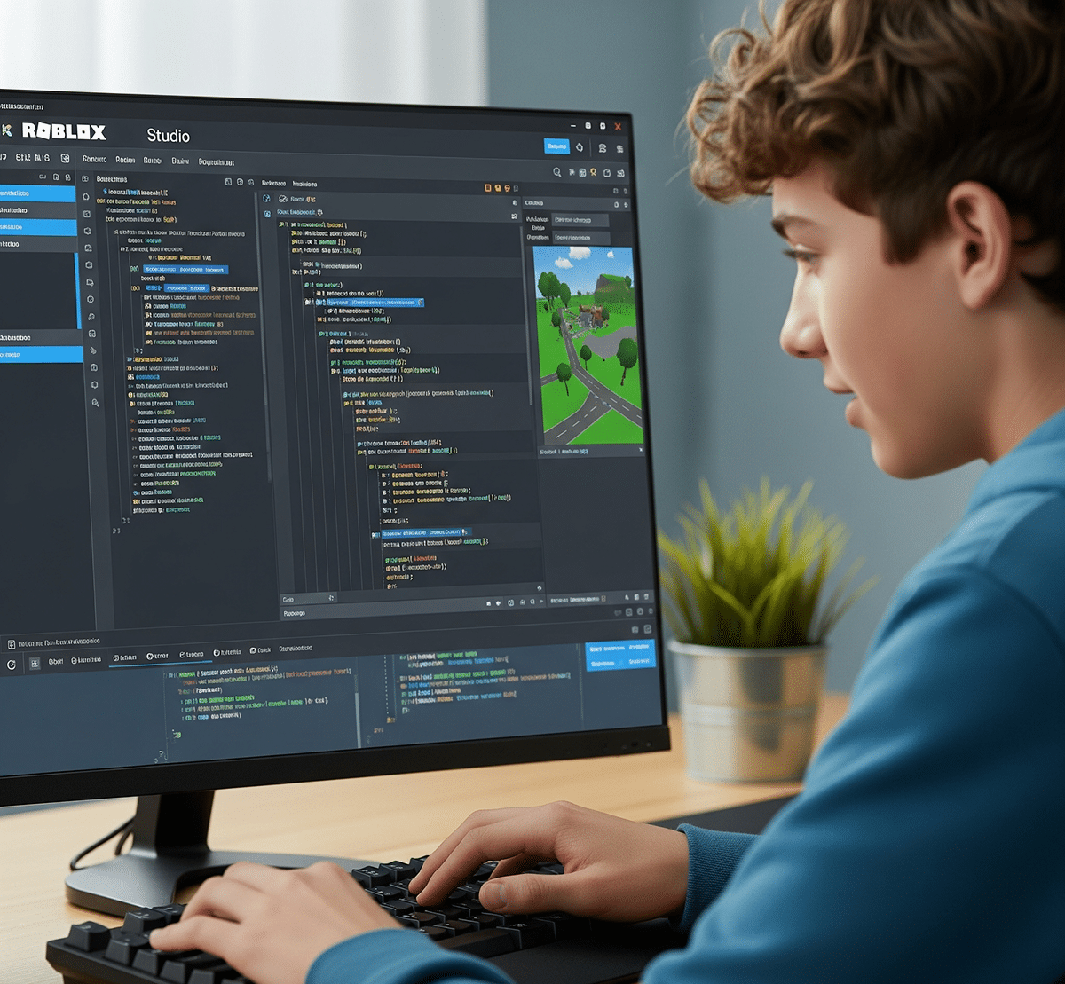 Curso de Roblox Studio para adolescentes