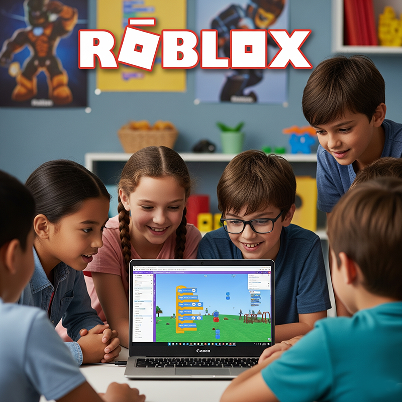 Programação Fácil Para Crianças com roblox