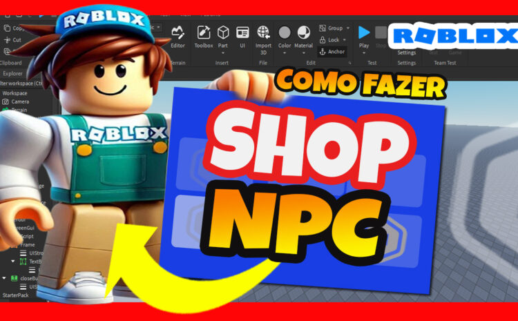  Como fazer uma Loja com NPC no Roblox Studio