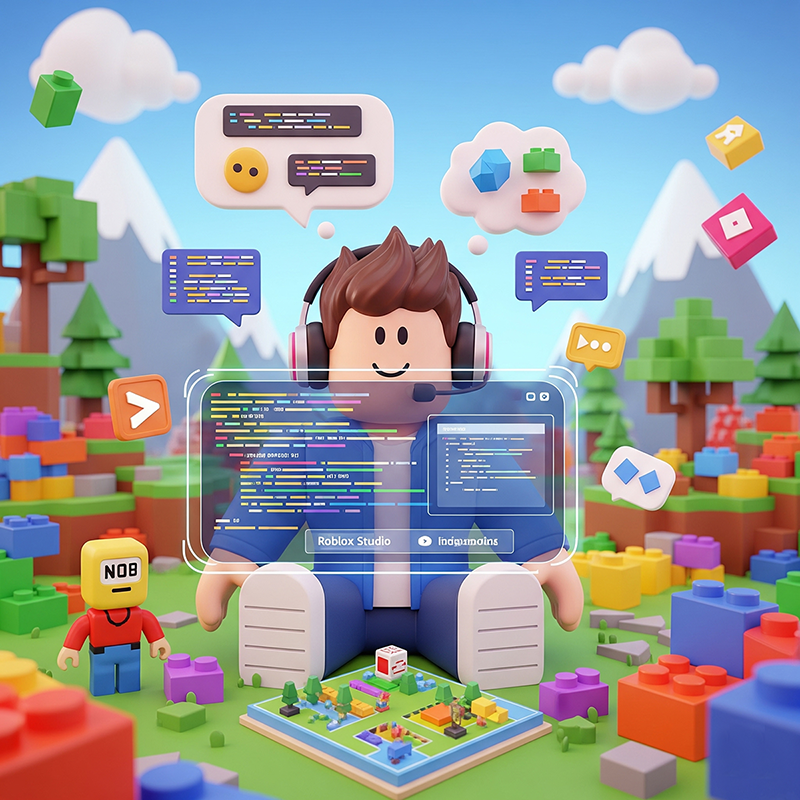 Por Que Ensinar Programação com Roblox