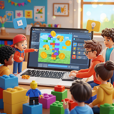  Treinamento Roblox para Crianças e Adolescentes