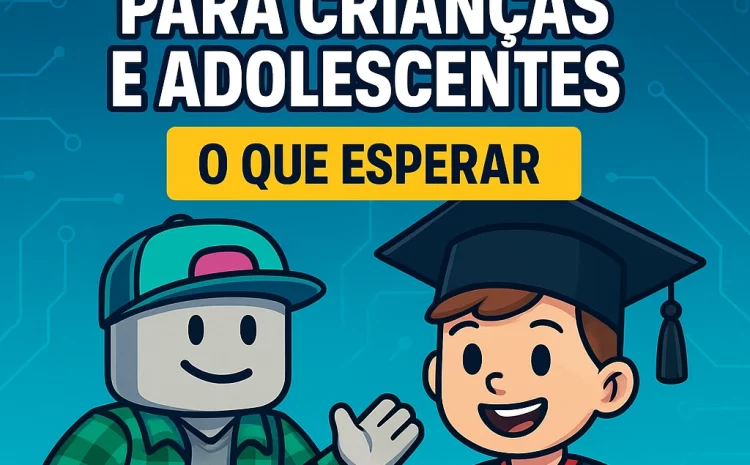  Aula de Roblox para Crianças e Adolescentes