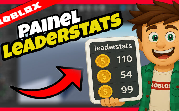 🎮Como criar um painel LeaderStats no Roblox Studio