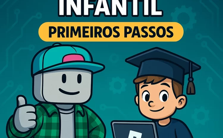  Curso Infantil de Desenvolvimento de Jogos com Roblox