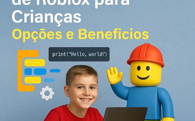  Cursos Online de Roblox para Crianças