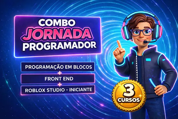 COMBO JORNADA PROGRAMADOR ROBLOX BLOCOS HTML