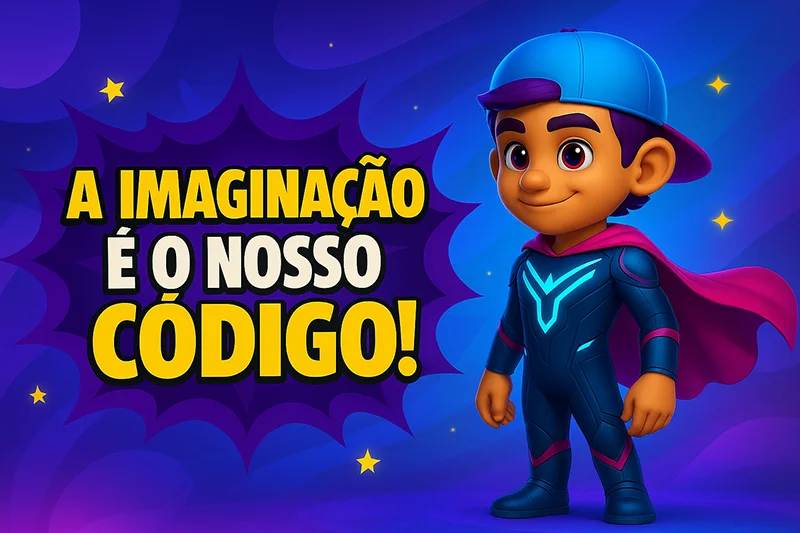 a imaginacao é o nosso codigo programação para adolescentes