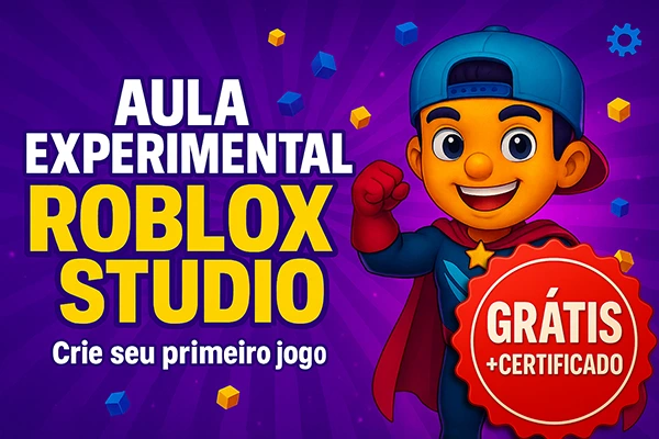 Aula Experimental de Programação no Roblox Studio