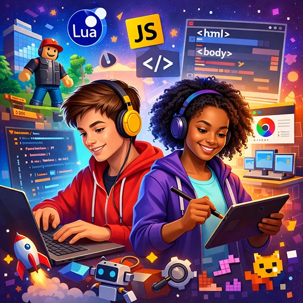 curso de programação para adolescentes de jogador a criador