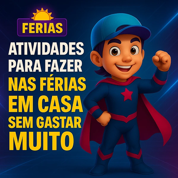 Atividades para Fazer nas Férias em Casa Sem Gastar Muito