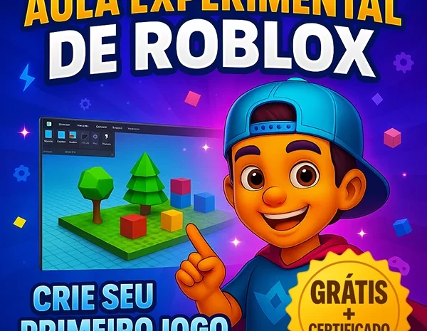  Aula Experimental de Roblox para Crianças