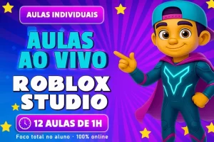 aulas ao vivo roblox individual