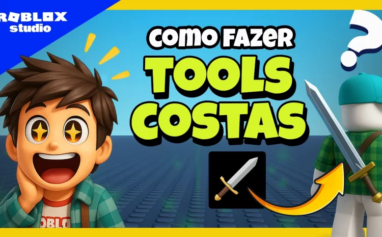  Como colocar espada nas costas no Roblox Studio