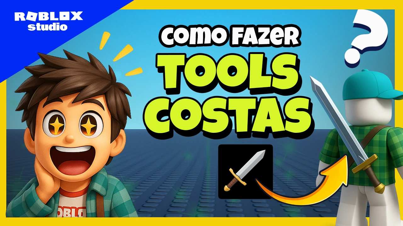 como fazer tool nas costas no roblox studio