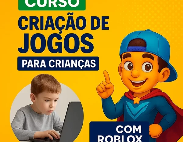  Curso de Criação de Jogos para Crianças com Roblox Studio