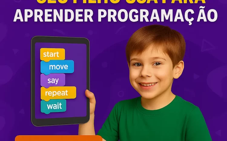  Quais ferramentas seu filho usa para aprender programação