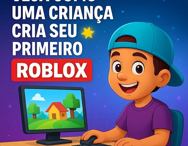  Veja Como uma Criança Cria Seu Primeiro Jogo no Roblox