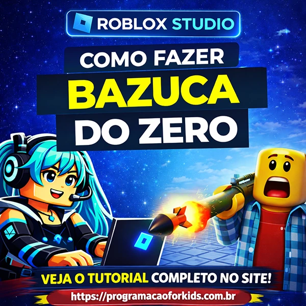 como fazer uma bazuca no roblox studio 1