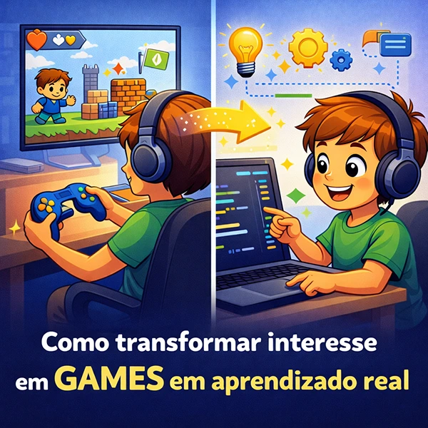 como transformar interesse em games em aprendizado real