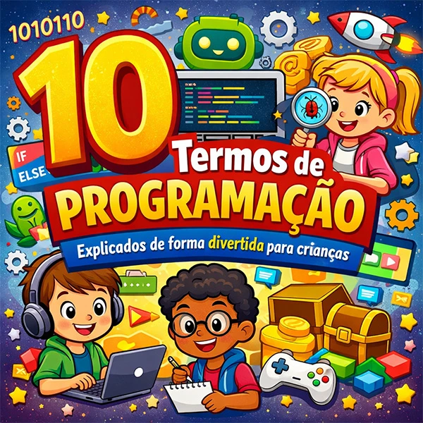 10 termos de programação explicado de forma divertida para criancas