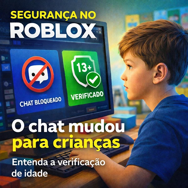 SEGURANÇA NO ROBLOX O CHAT MUDOU PARA CRIANÇAS ENTENDA A VERIFICAÇÃO DE IDADE
