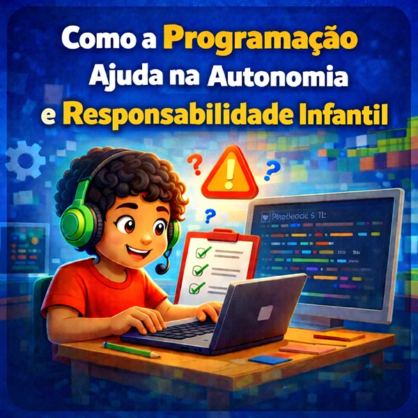 como a programação ajuda na autonomia e responsabilidade infantil