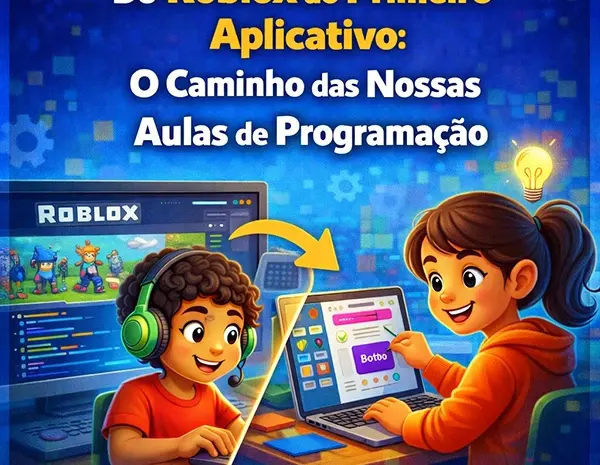  Do Roblox ao Primeiro Aplicativo: O Caminho das Aulas de Programação