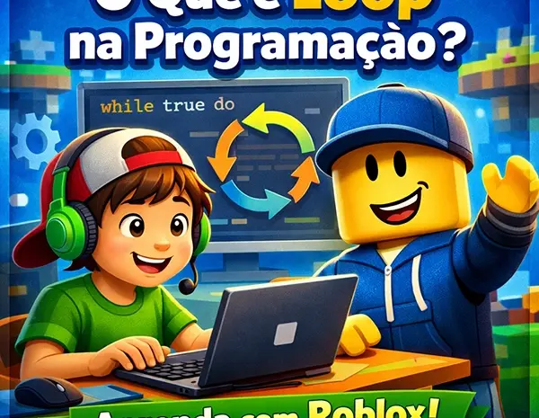  O Que é Loop na Programação? Como Ensinar Seu Filho a Usar no Roblox