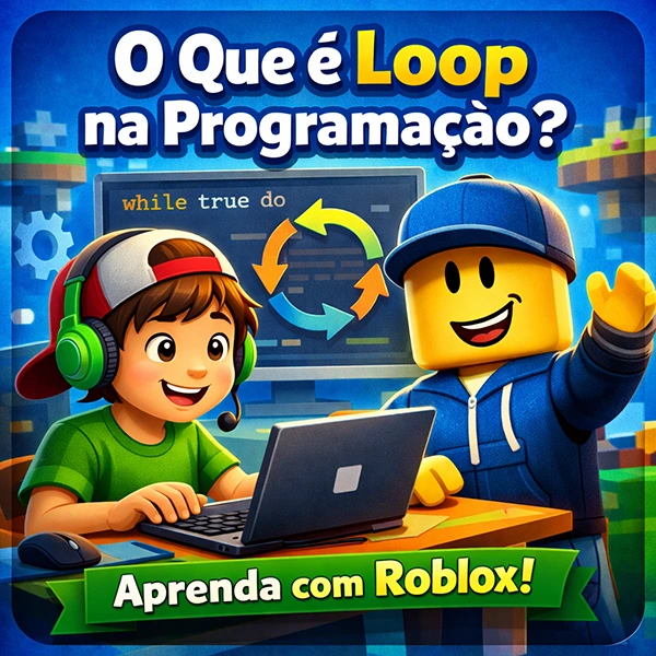 o que é loop na programação aprenda com roblox