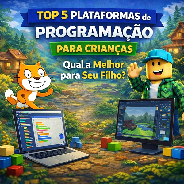 top 5 plataformas de programação para crianças e adolescentes