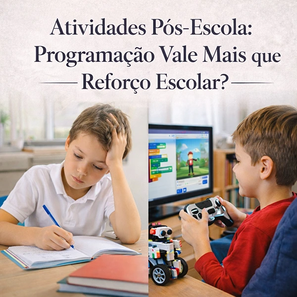 atividade pós escola programaçaõ vale mais que reforço escolar