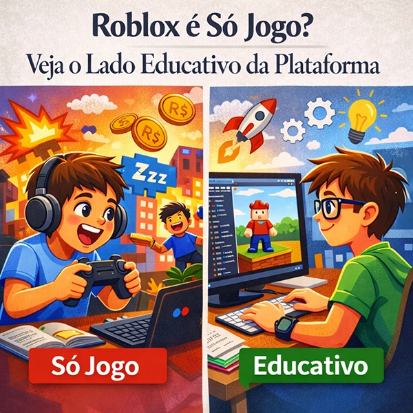 roblox é só jogo veja o lado educativo da plataforma