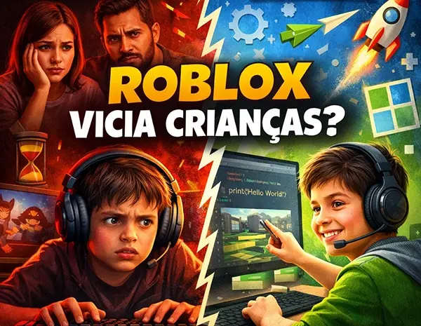  Roblox vicia crianças? Entenda os riscos e como transformar o jogo em aprendizado