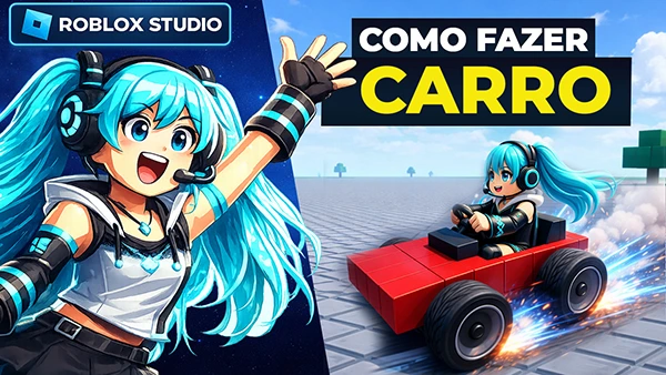 Como Fazer um Carro no Roblox Studio (Scripts da Aula)