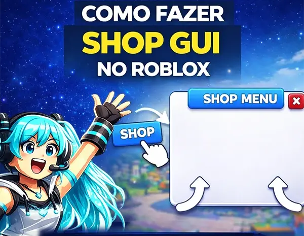  Menu de Loja no Roblox Studio: Como Criar GUI de Shop