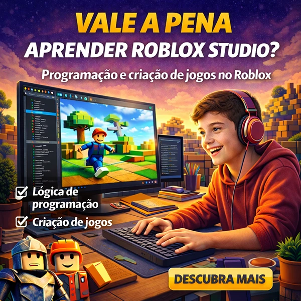 Vale a pena aprender Roblox Studio_