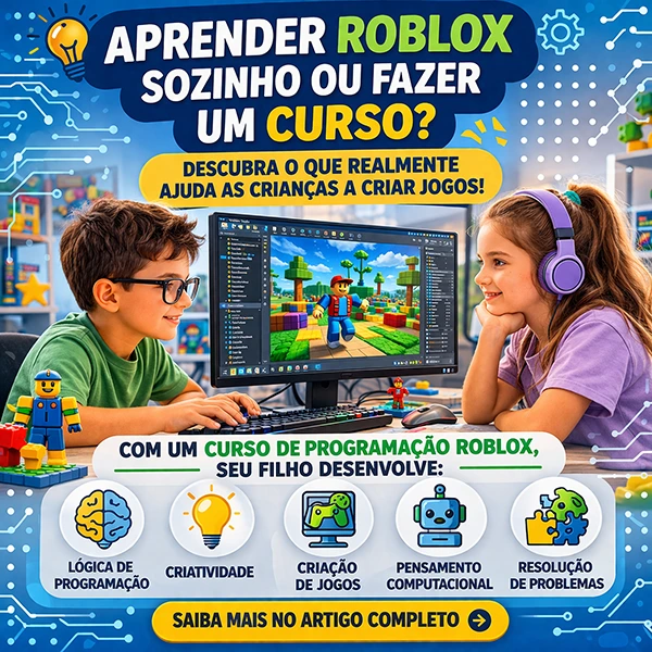 aprender roblox sozinho ou fazer um curso descubra o que realmente ajuda as crianças a criar jogos