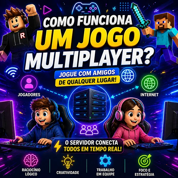 como funciona um jogo multiplayer
