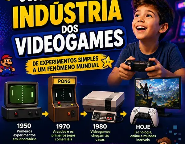  Como Nasceu a Indústria dos Videogames?