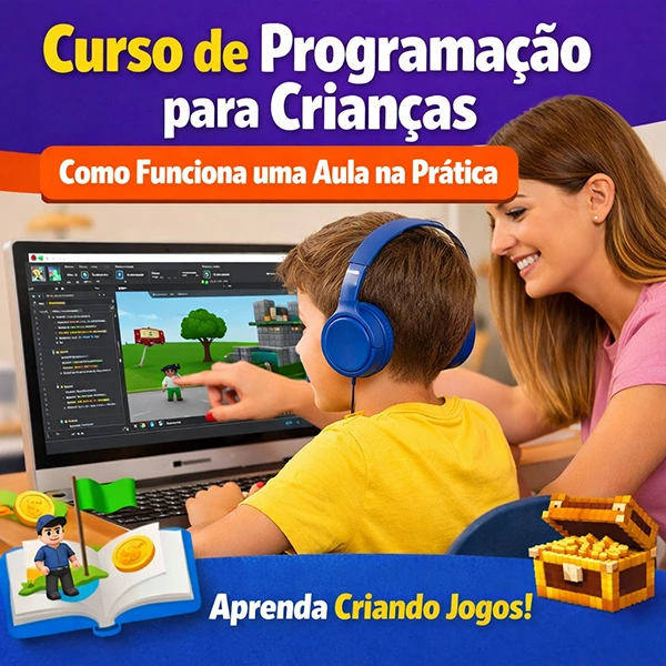curso de programação para crianças como funciona na prática