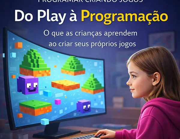  Do Play à Programação: O Que as Crianças Aprendem ao Criar seus Próprios Jogos
