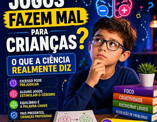  Jogos fazem mal para crianças? O que pais precisam saber