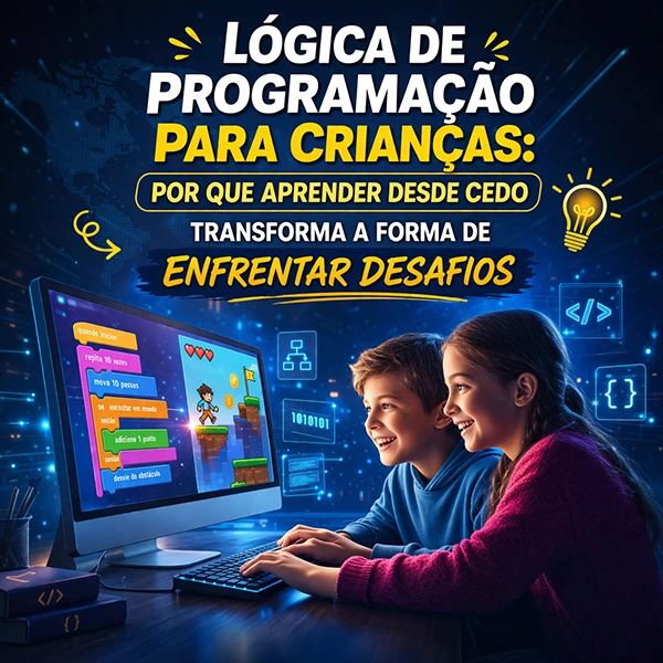 lógica de programação para crianças por que aprender desde cedo transforma a forma de enfrentar desafios