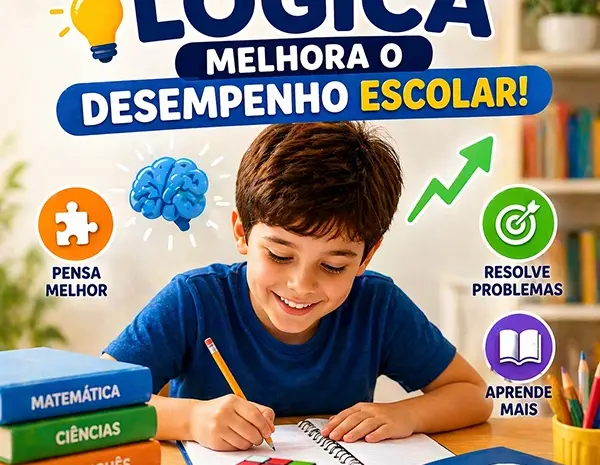  Lógica Melhora Desempenho Escolar: Por Que Aprender Lógica Ajuda as Crianças na Escola